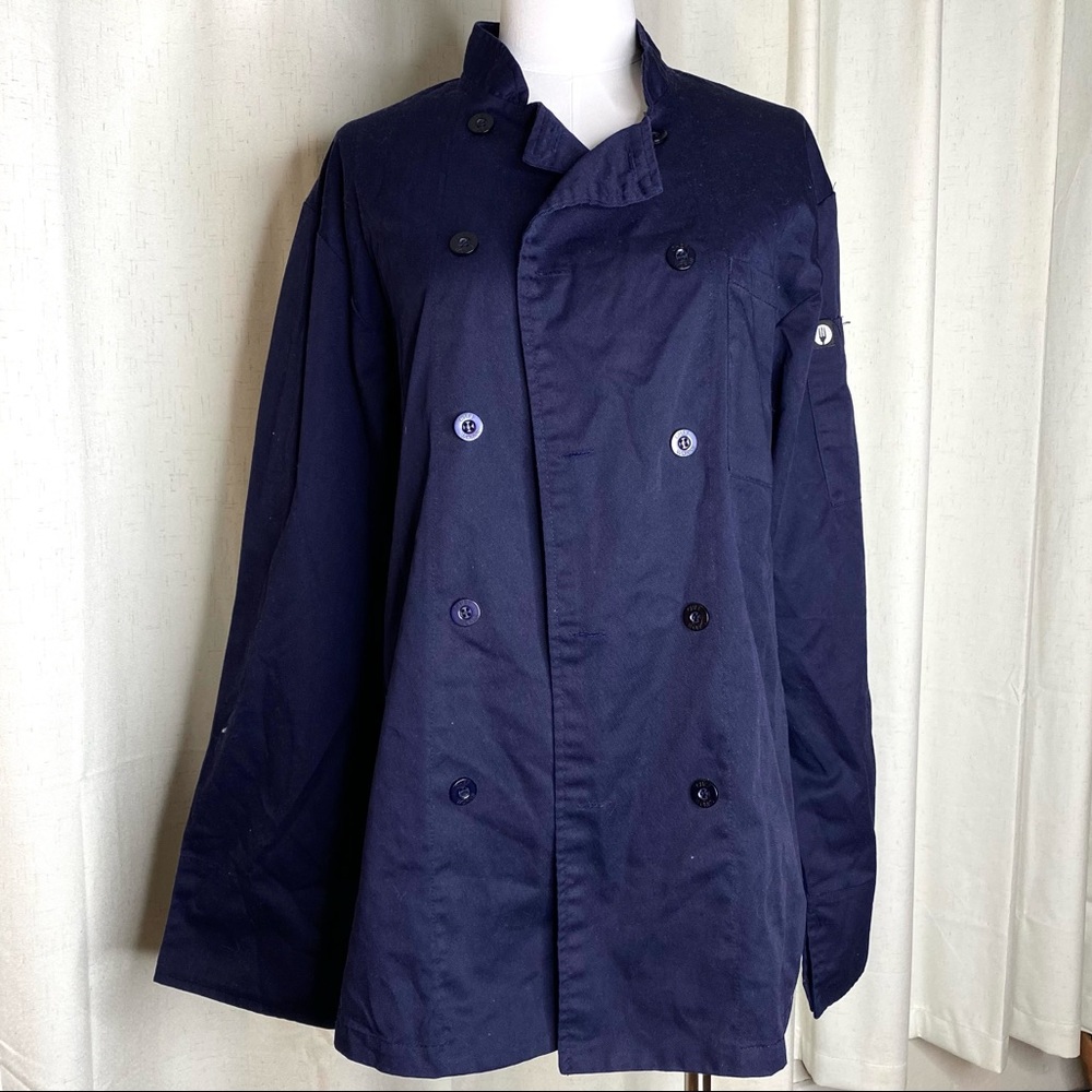Navy Blue Chef Coat